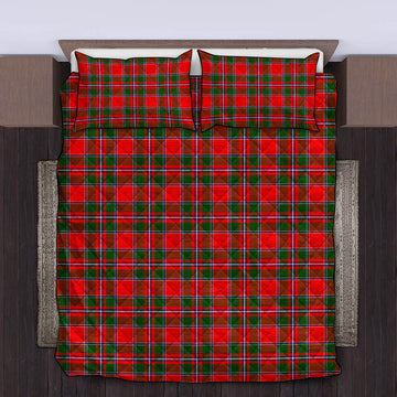 Spens Modern Tartan Quilt Bed Set