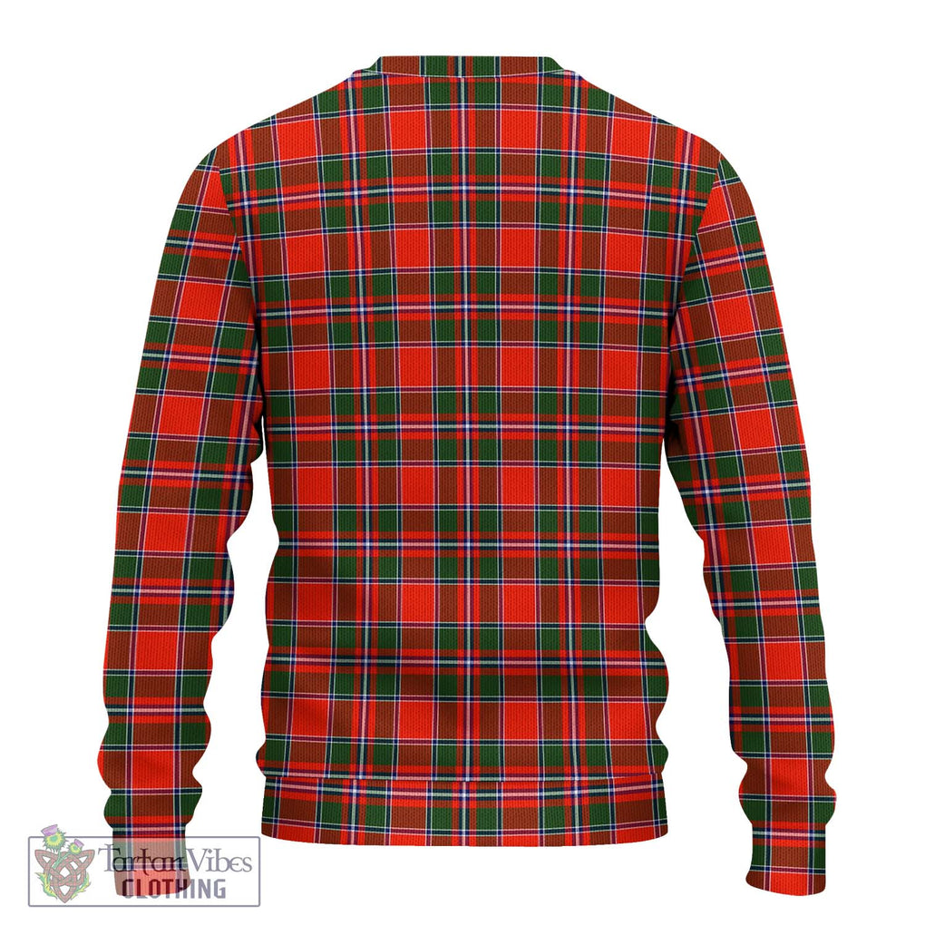 Spens Modern Tartan Knitted Sweater with Family Crest DNA In Me Style - Tartanvibesclothing Shop