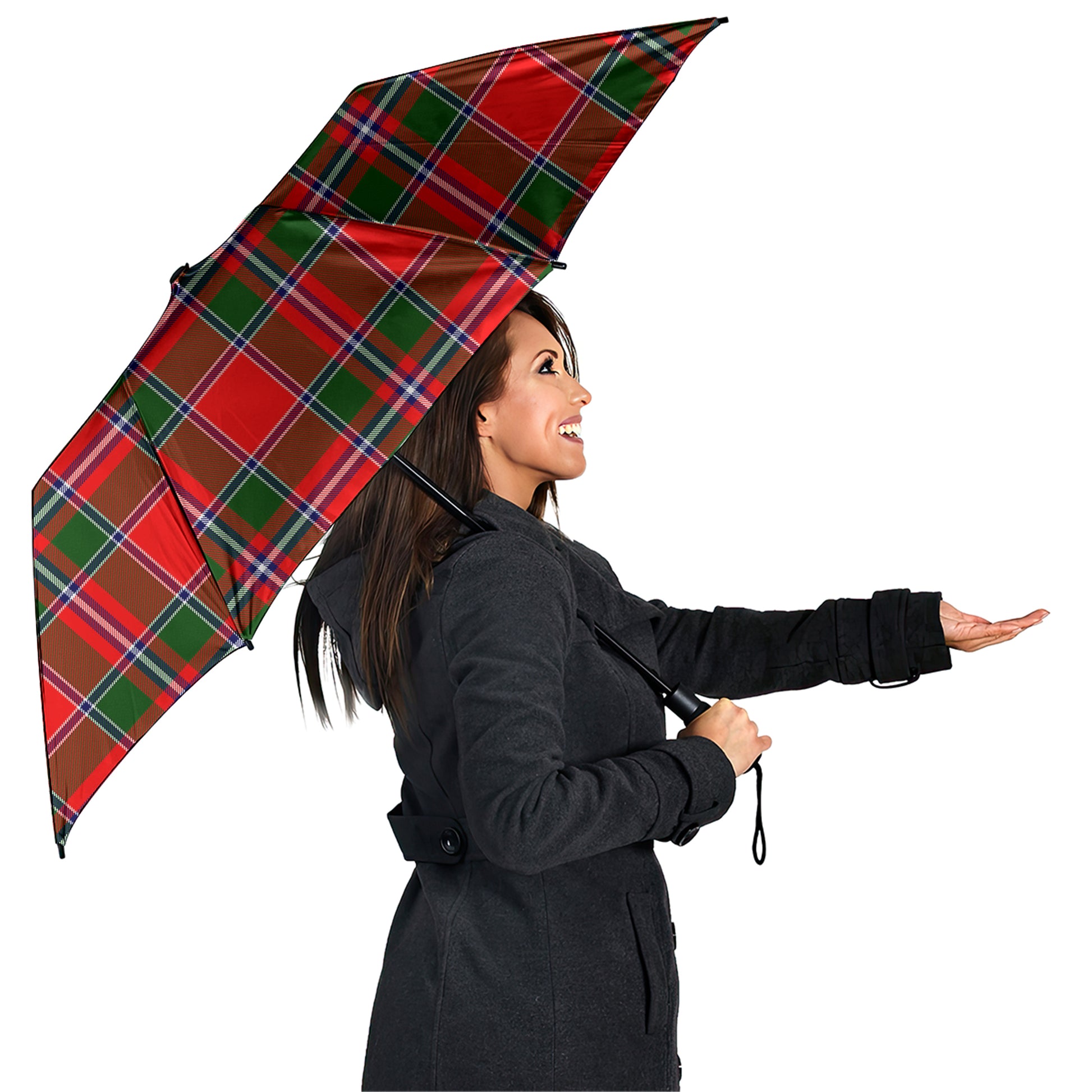Spens Modern Tartan Umbrella - Tartanvibesclothing