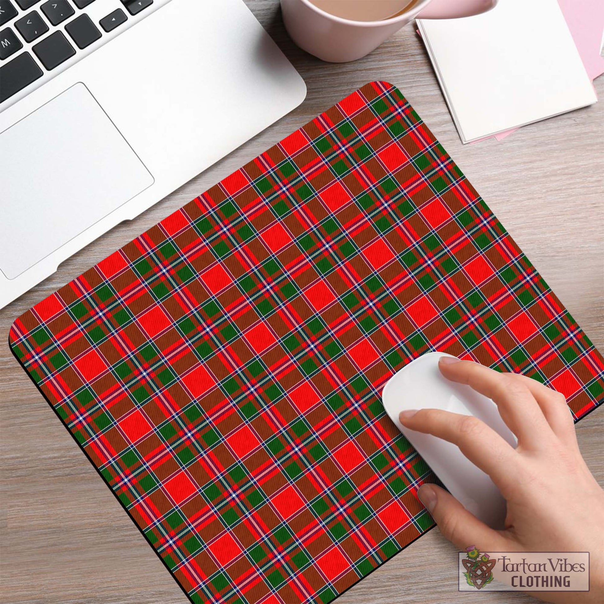 Tartan Vibes Clothing Spens Modern Tartan Mouse Pad