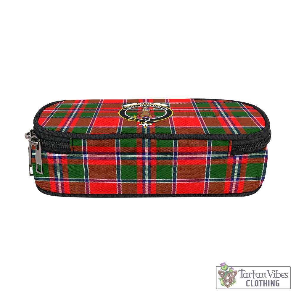 Tartan Vibes Clothing Spens Modern Tartan Pen and Pencil Case with Family Crest