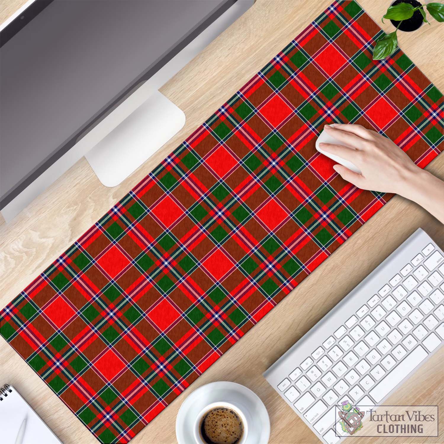 Tartan Vibes Clothing Spens Modern Tartan Mouse Pad