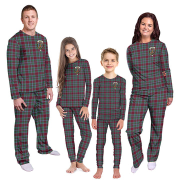 Spence (Spens) Tartan Pajamas Family Set with Family Crest