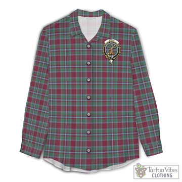 Spence (Spens) Tartan Women's Casual Shirt with Family Crest