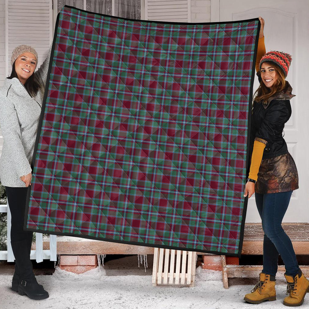 Spence (Spens) Tartan Quilt Super King Quilt 91" x 110" - Tartan Vibes Clothing