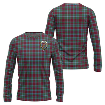 Spence (Spens) Tartan Long Sleeve T-Shirt with Family Crest Unisex - Tartan Vibes Clothing
