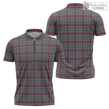 Spence (Spens) Tartan Zipper Polo Shirt Unisex - Tartan Vibes Clothing