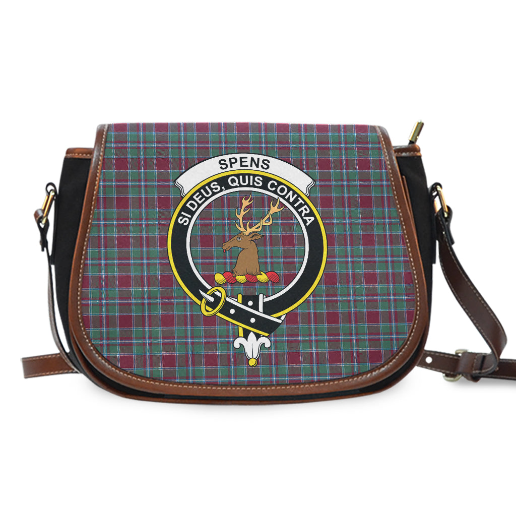 Spence (Spens) Tartan Saddle Bag with Family Crest - Tartan Vibes Clothing