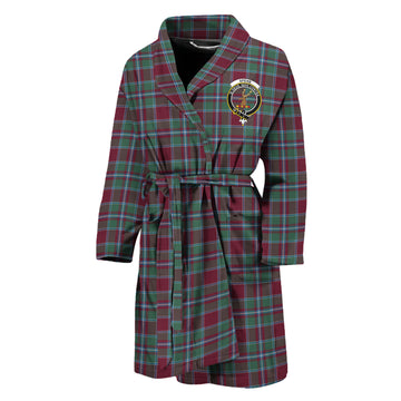 Spence (Spens) Tartan Bathrobe with Family Crest