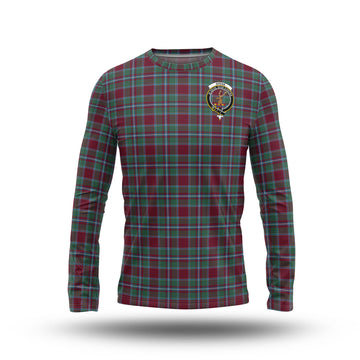 Spence (Spens) Tartan Long Sleeve T-Shirt with Family Crest - Tartan Vibes Clothing