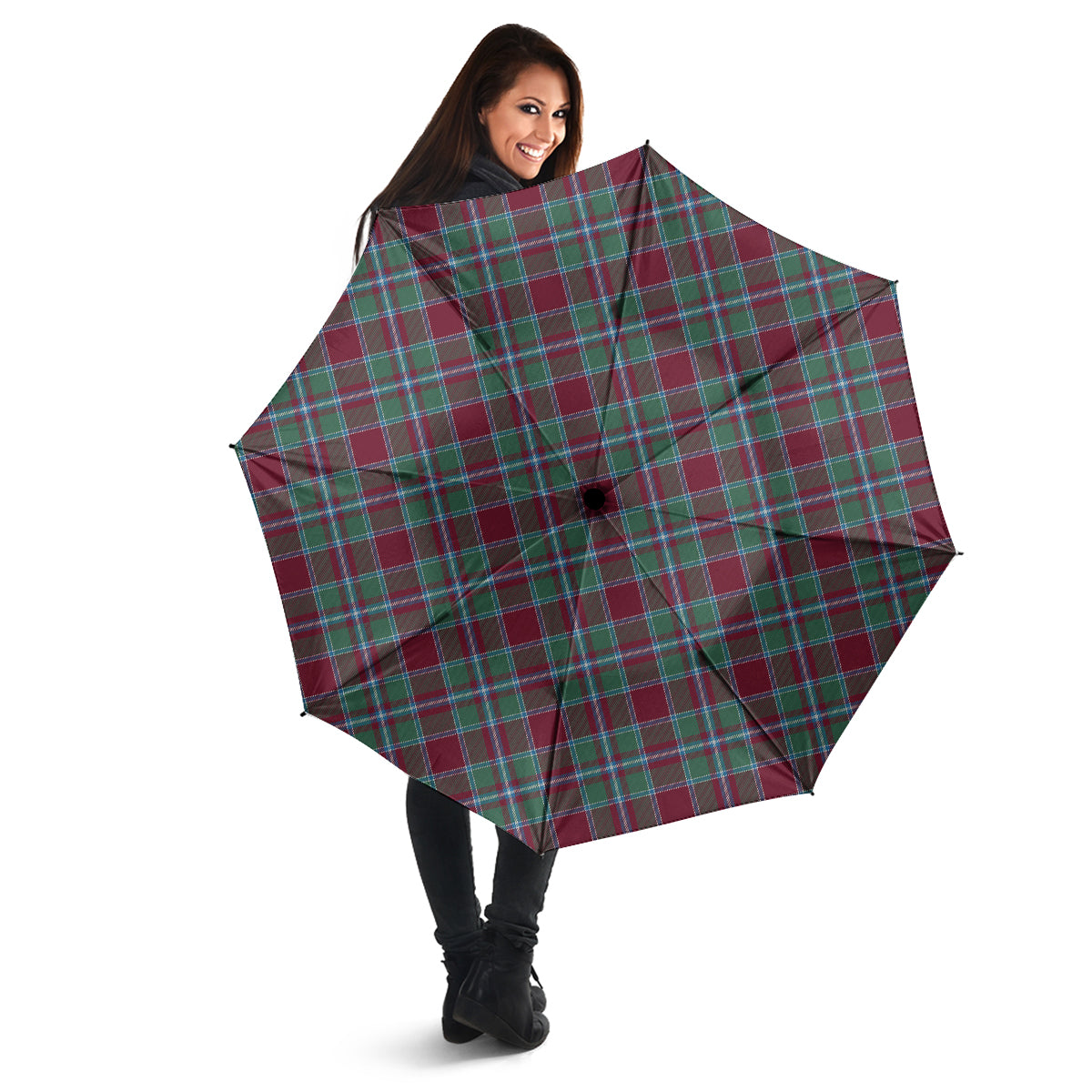 Spens (Spence) Tartan Umbrella - Tartanvibesclothing