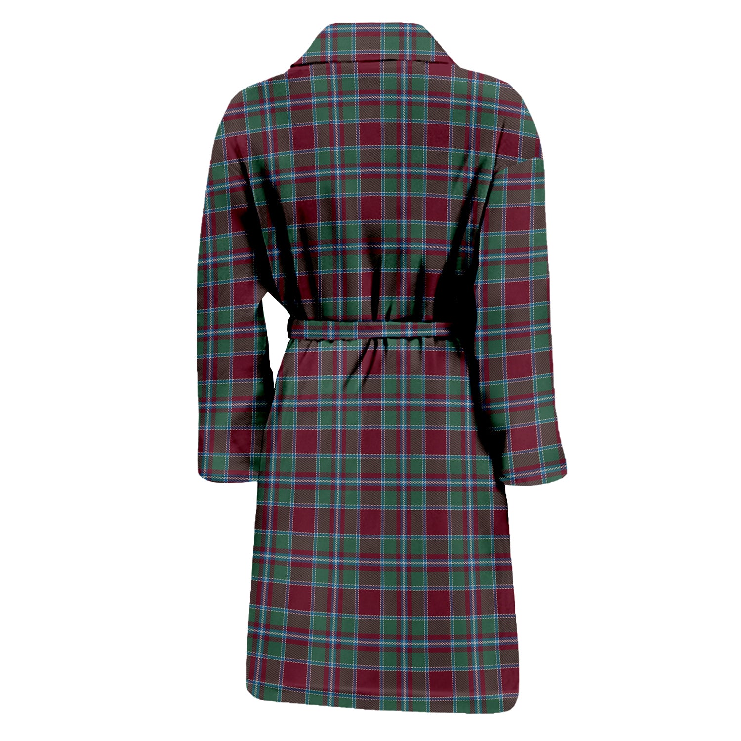 Spence (Spens) Tartan Bathrobe with Family Crest - Tartan Vibes Clothing