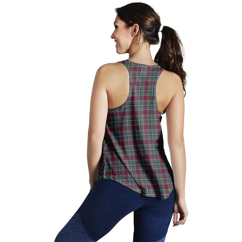 Spence (Spens) Tartan Women Racerback Tanks - Tartan Vibes Clothing