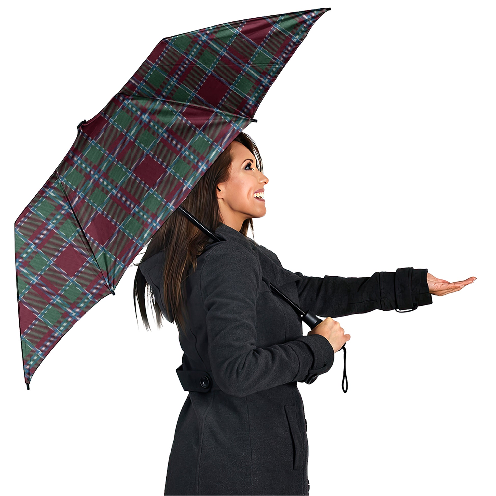 Spens (Spence) Tartan Umbrella - Tartanvibesclothing