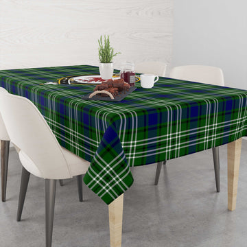 Spottiswood Tartan Tablecloth with Family Crest