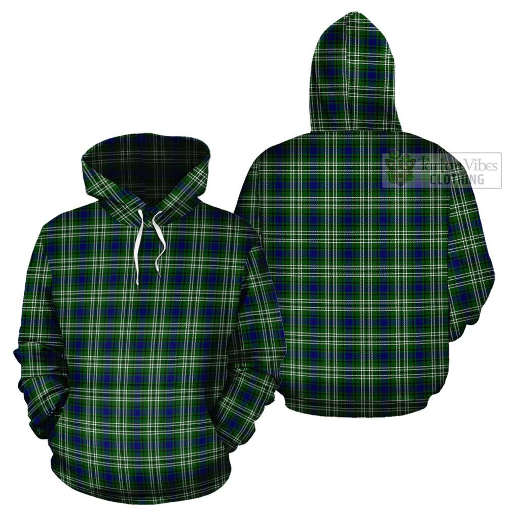 Spottiswood Tartan Cotton Hoodie Pullover Hoodie - Tartan Vibes Clothing