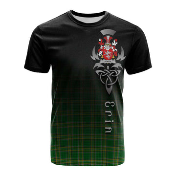Stack Irish Clan Cotton T-shirt with Coat of Arms Erin Go Bragh Celtic Inspired Kid's Shirt - Tartan Vibes Clothing