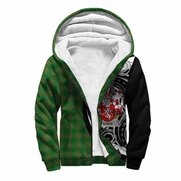 Stack Irish Clan Sherpa Hoodie Celtic Circle Style Unisex S - Tartan Vibes Clothing
