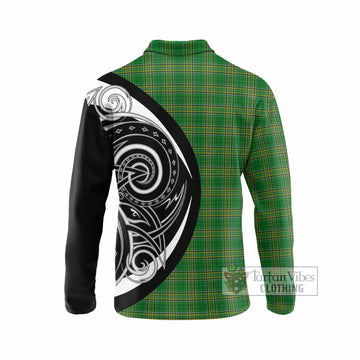 Stack Irish Clan Long Sleeve Polo Shirt Celtic Circle Style - Tartan Vibes Clothing