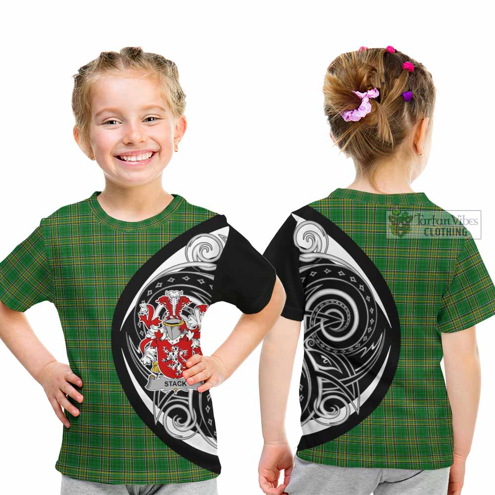 Stack Irish Clan Kid T-Shirt Celtic Circle Style - Tartan Vibes Clothing