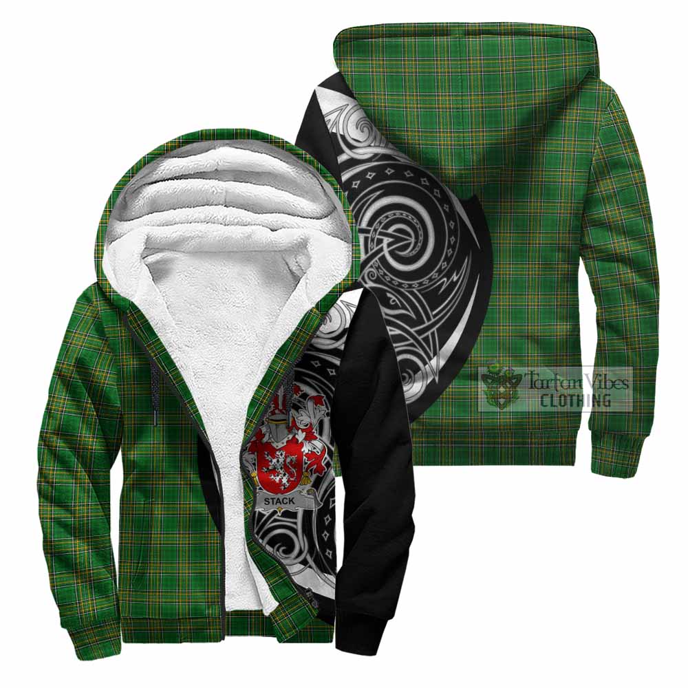 Stack Irish Clan Sherpa Hoodie Celtic Circle Style Unisex - Tartan Vibes Clothing