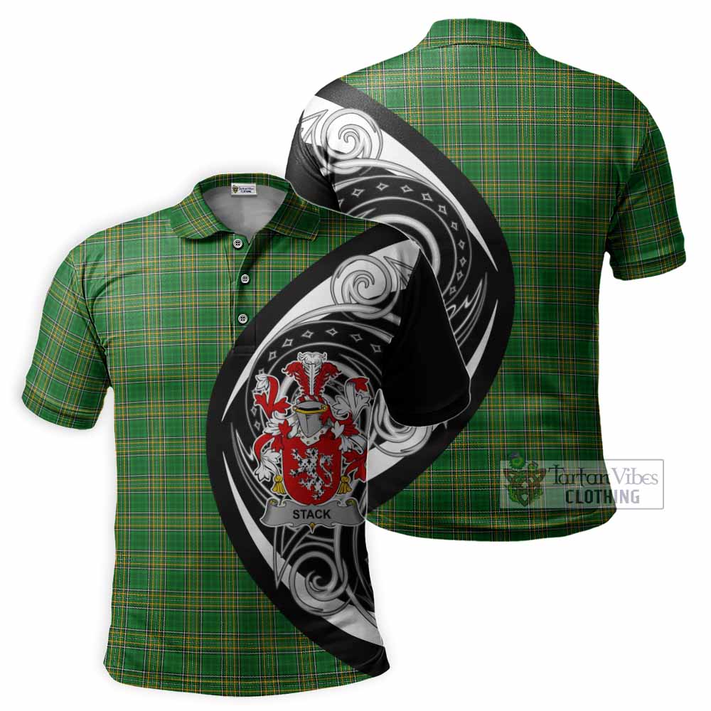 Stack Irish Clan Polo Shirt Celtic Circle Style - Tartan Vibes Clothing