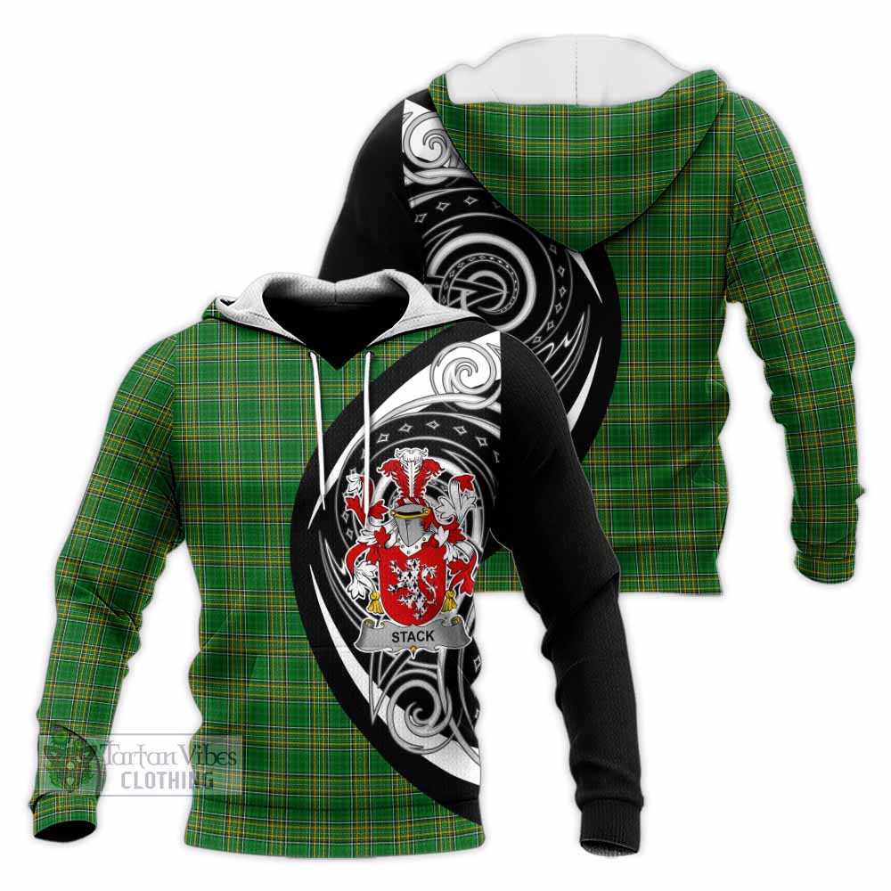 Stack Irish Clan Knitted Hoodie Celtic Circle Style - Tartan Vibes Clothing