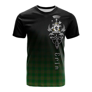 Stapleton Irish Clan Cotton T-shirt with Coat of Arms Erin Go Bragh Celtic Inspired Kid's Shirt - Tartan Vibes Clothing