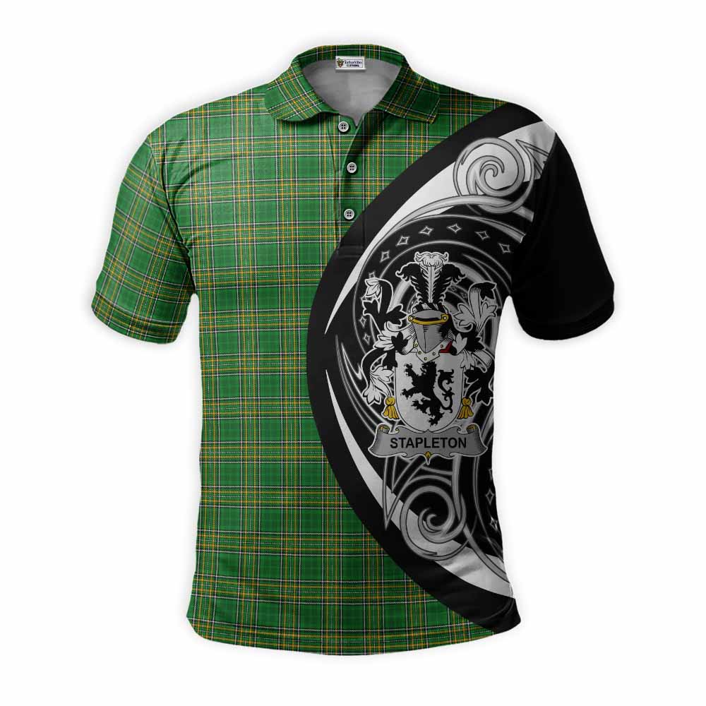 Stapleton Irish Clan Polo Shirt Celtic Circle Style Kid - Tartan Vibes Clothing