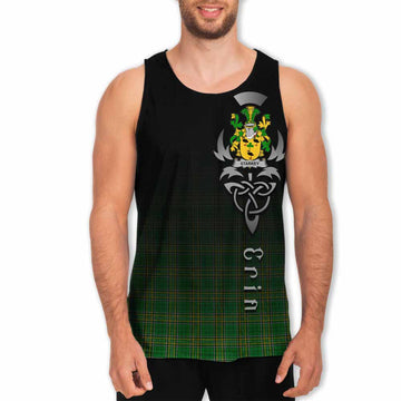 Starkey Irish Clan Men's Tank Top with Coat of Arms Erin Go Bragh Celtic Inspired Men - Tartan Vibes Clothing