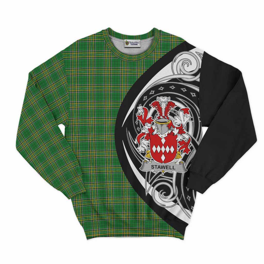 Stawell Irish Clan Sweatshirt Celtic Circle Style Unisex - Tartan Vibes Clothing