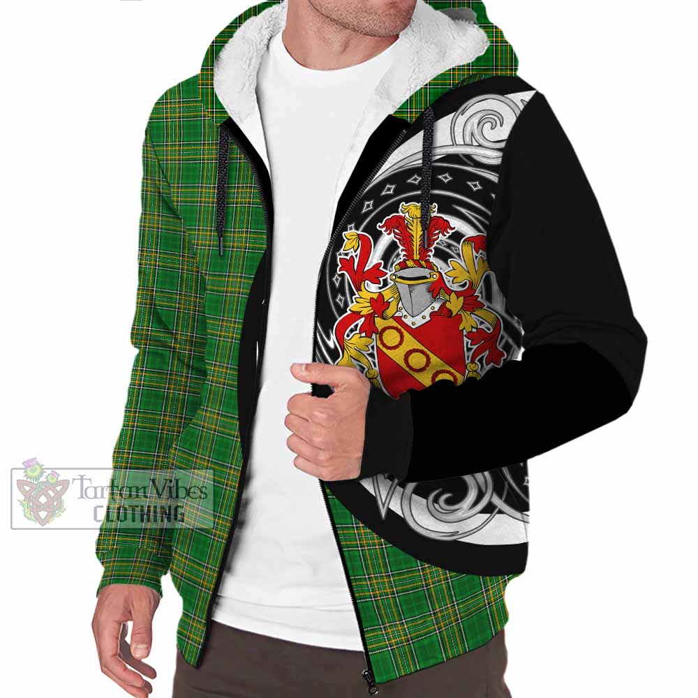 Stephens Irish Clan Sherpa Hoodie Celtic Circle Style - Tartan Vibes Clothing