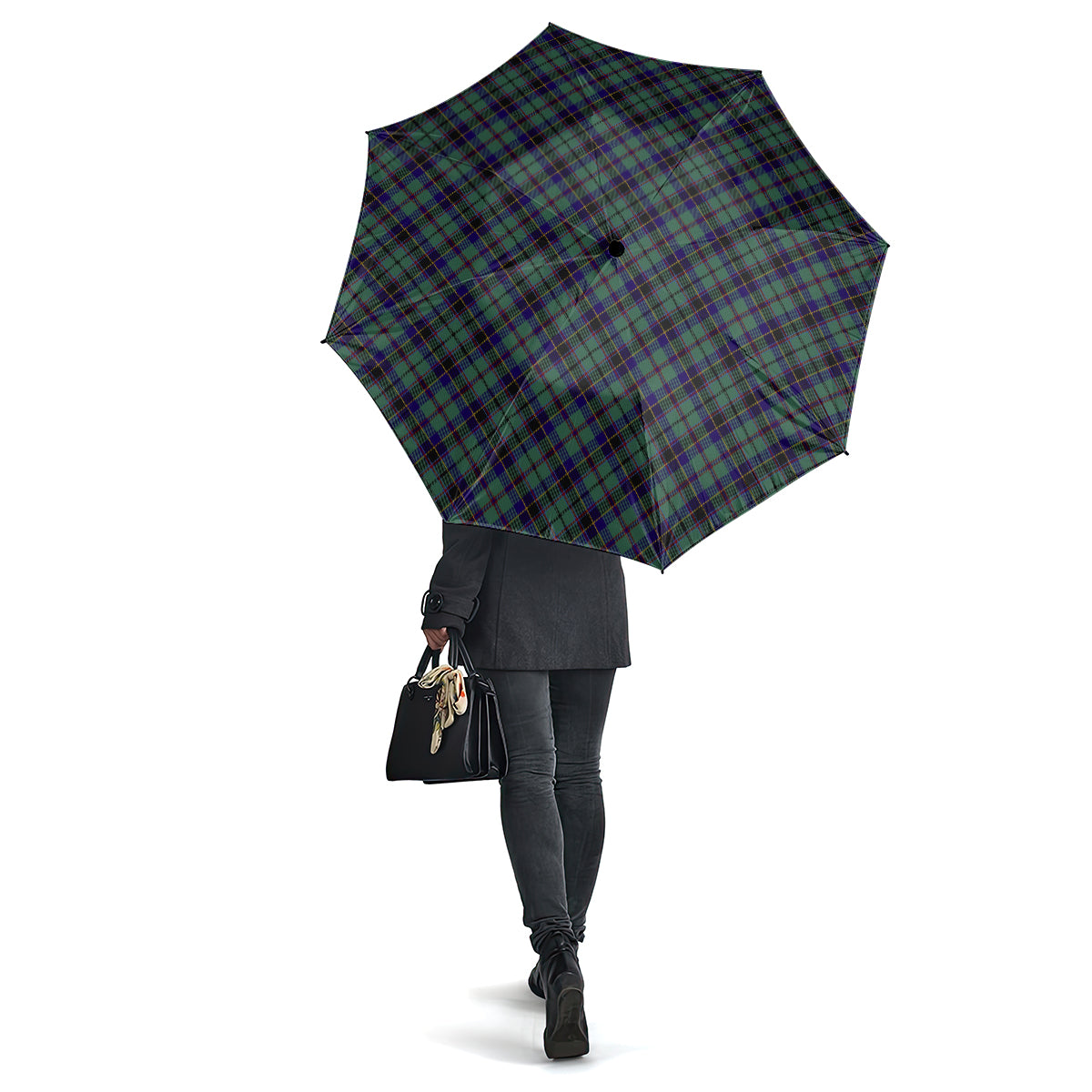 Stephenson Tartan Umbrella One Size - Tartanvibesclothing