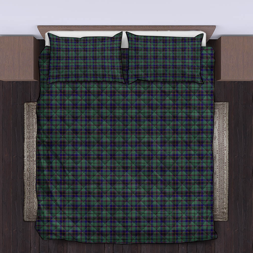 Stephenson Tartan Quilt Bed Set - Tartanvibesclothing Shop