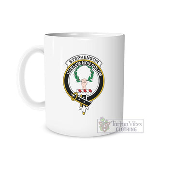 Stephenson (Stevenson) Family Crest Ceramic Mug