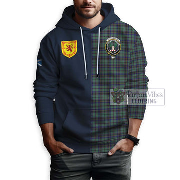 Stephenson (Stevenson) Tartan Hoodie with Scottish Lion Royal Arm Half Style