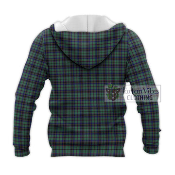 Stephenson (Stevenson) Tartan Knitted Hoodie with Family Crest DNA In Me Style