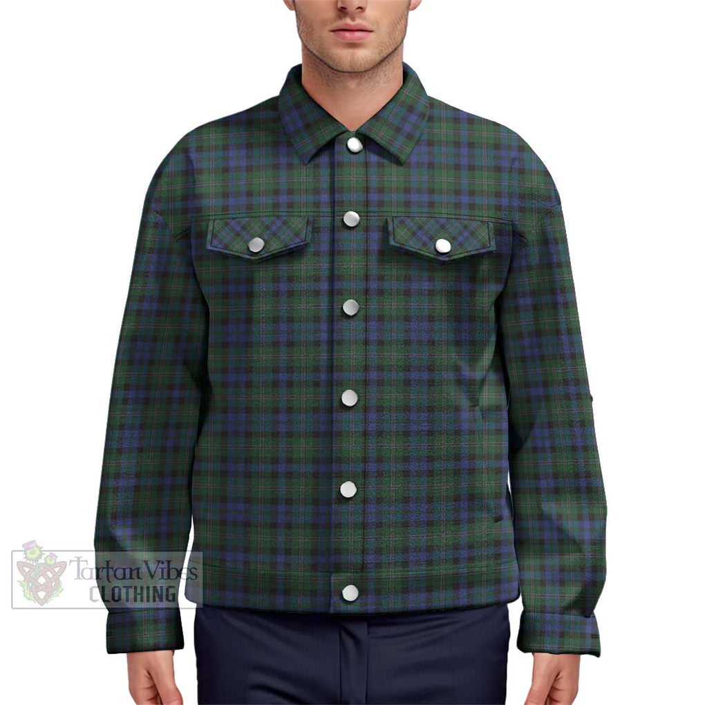 Stephenson Hunting Tartan Unisex Lapel Cotton Jacket Unisex - Tartan Vibes Clothing