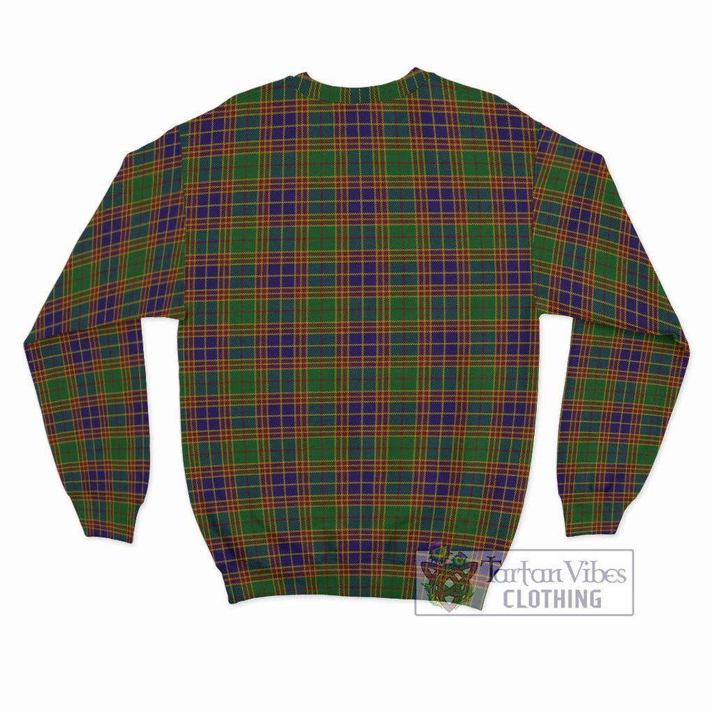 Stephenson Old Tartan Sweatshirt with Family Crest DNA In Me Style - Tartanvibesclothing Shop