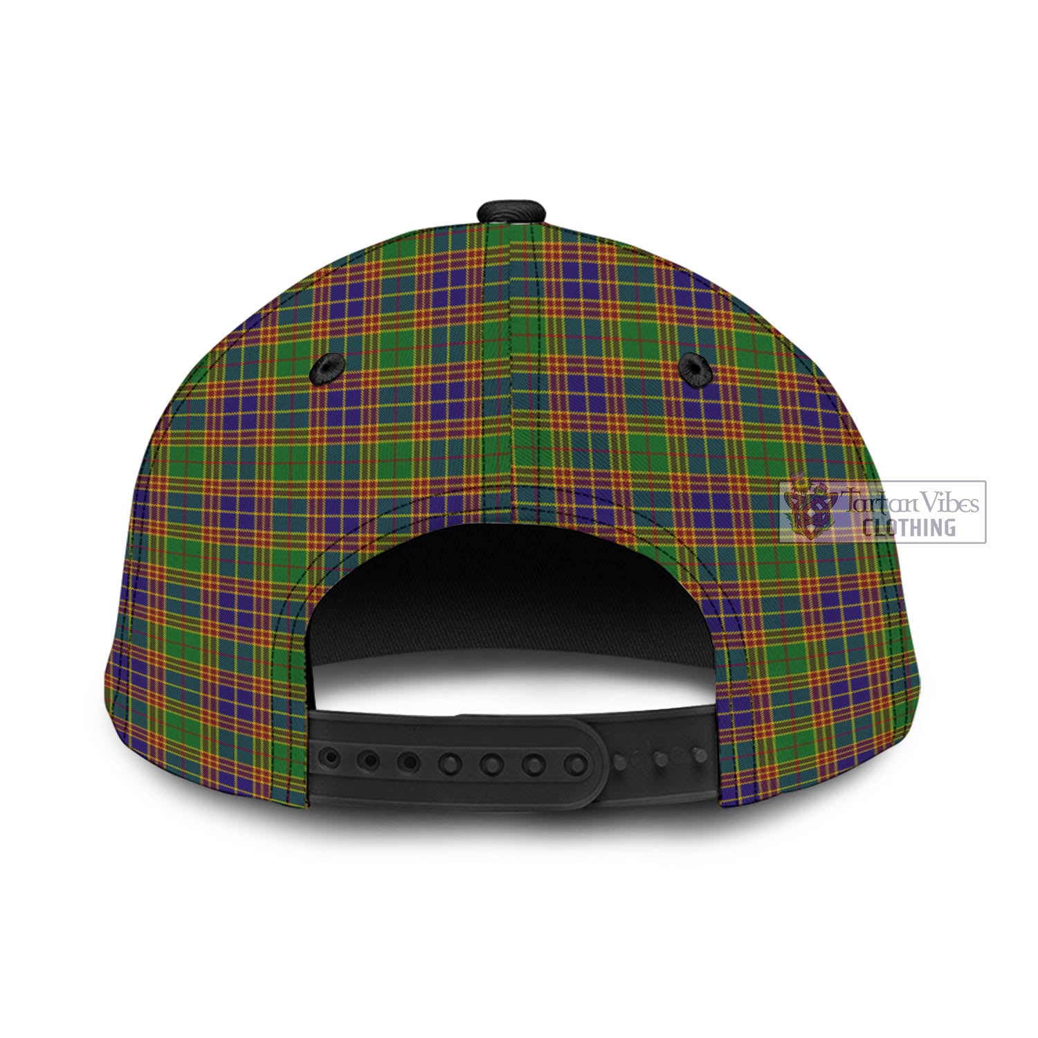 Tartan Vibes Clothing Stephenson Old Tartan Classic Cap with Family Crest In Me Style