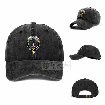 Stephenson (Stevenson) Clan Crest Denim Classic Cap