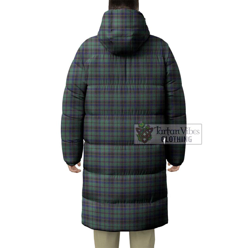 Tartan Vibes Clothing Stephenson (Stevenson) Tartan Long Down Jacket