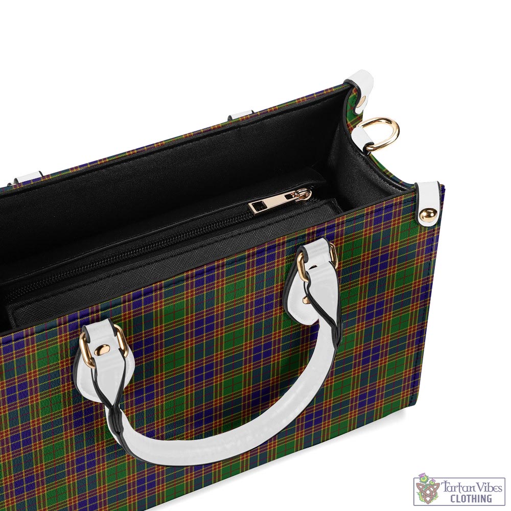 Tartan Vibes Clothing Stevenson Tartan Luxury Leather Handbags