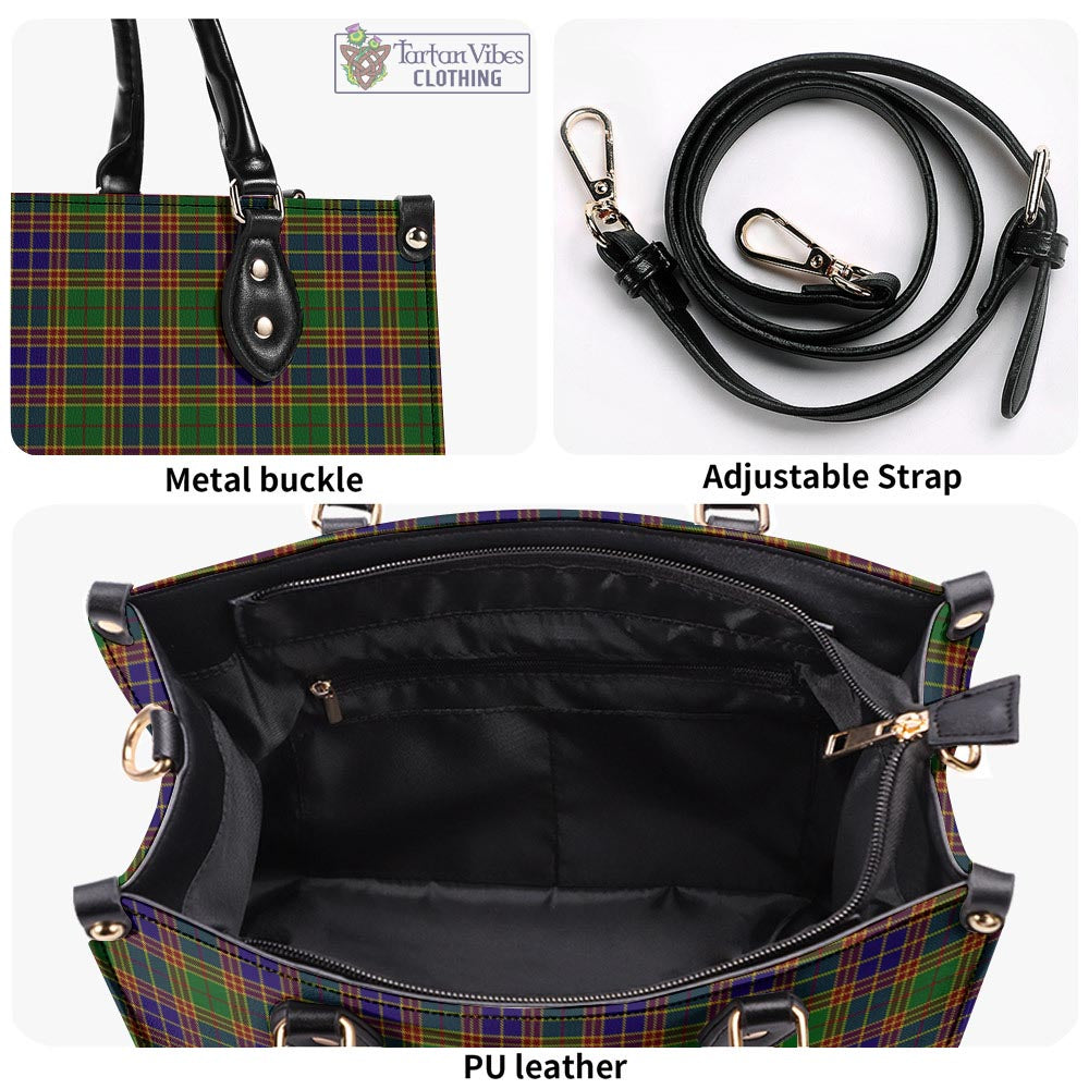 Tartan Vibes Clothing Stevenson Tartan Luxury Leather Handbags