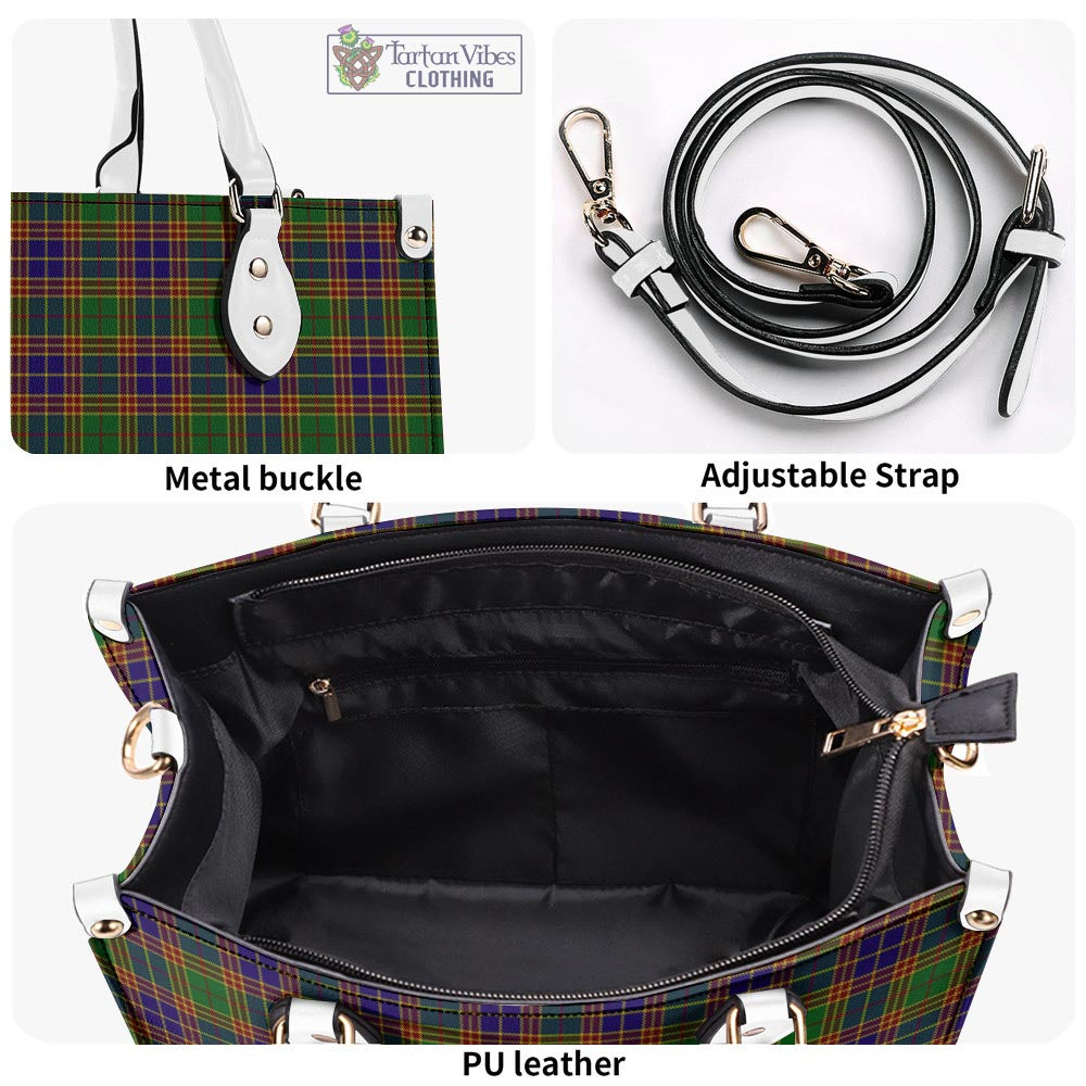 Tartan Vibes Clothing Stevenson Tartan Luxury Leather Handbags