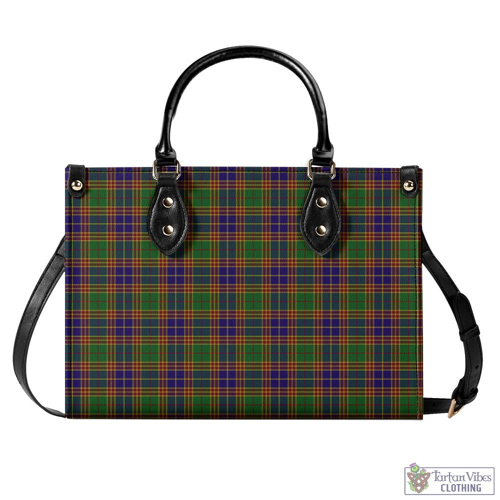 Tartan Vibes Clothing Stevenson Tartan Luxury Leather Handbags