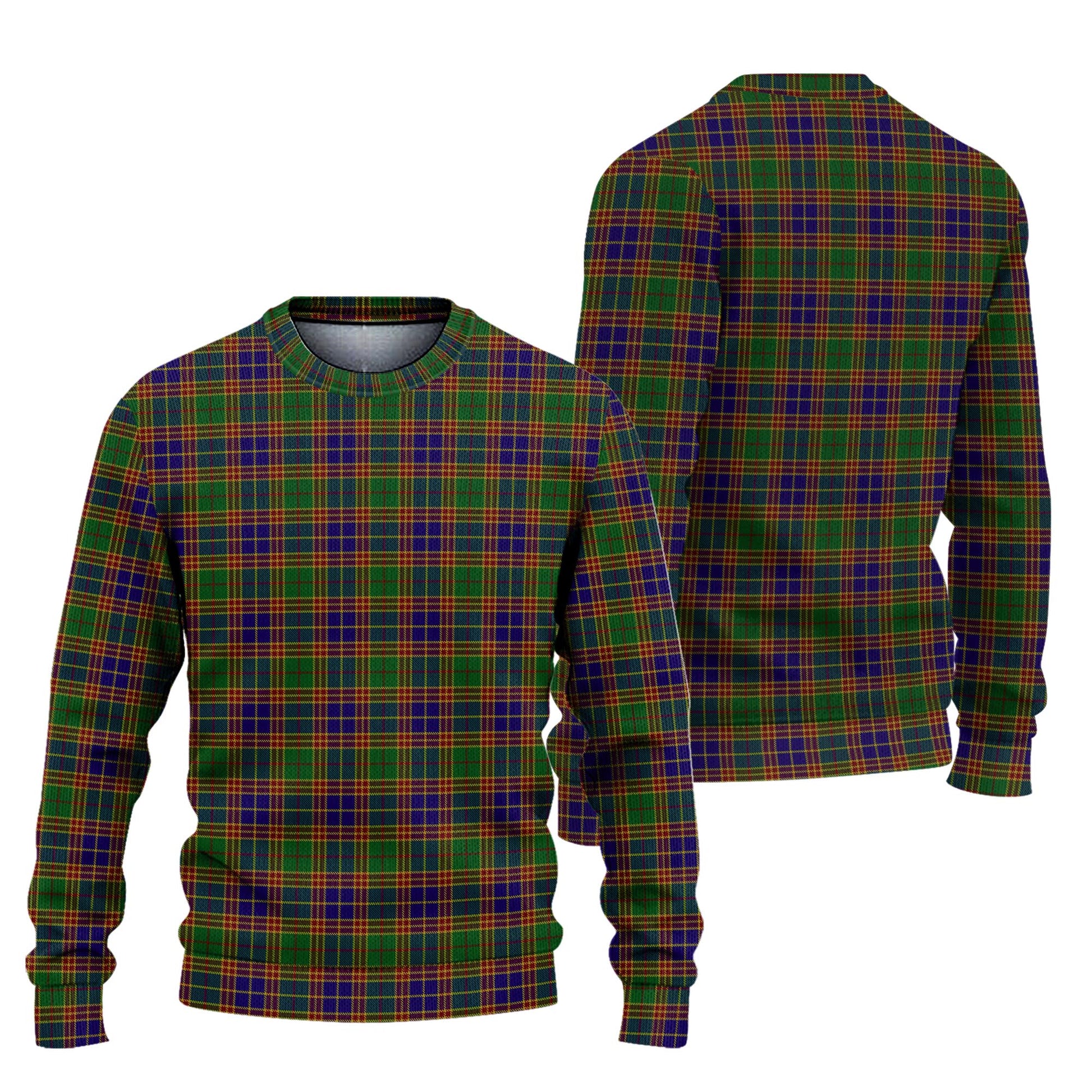 Stevenson Tartan Knitted Sweater Unisex - Tartanvibesclothing