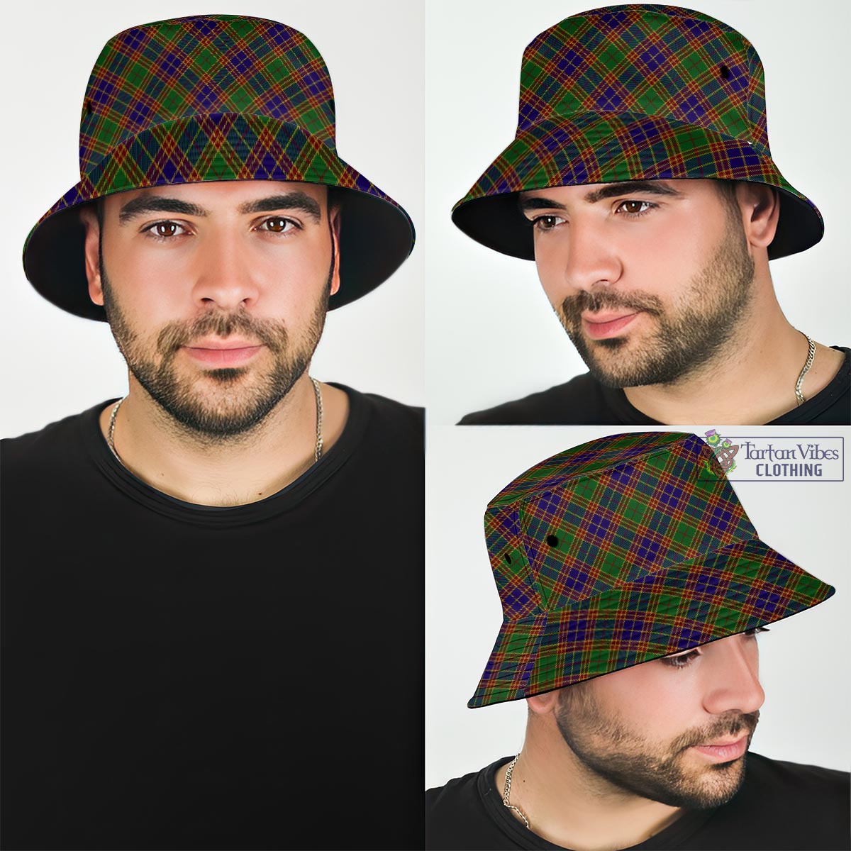 Tartan Vibes Clothing Stevenson Tartan Bucket Hat