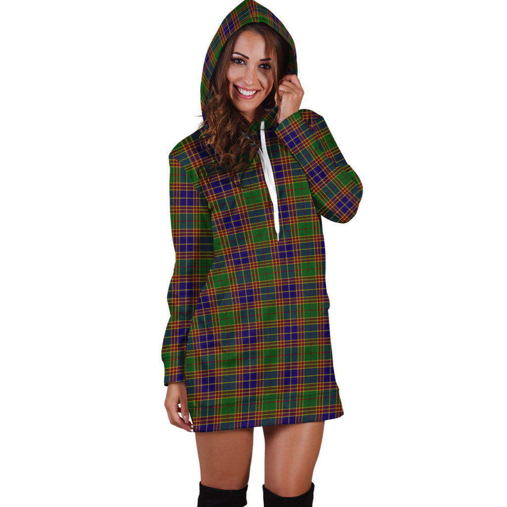 Stevenson Old Tartan Hoodie Dress - Tartan Vibes Clothing