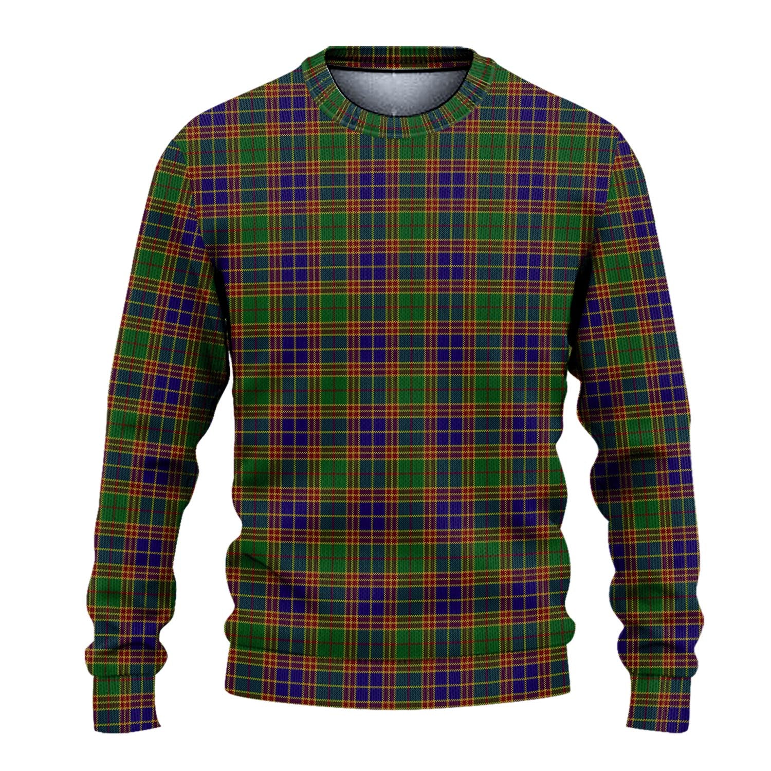 Stevenson Tartan Knitted Sweater - Tartanvibesclothing